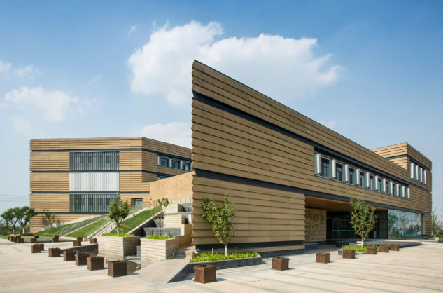 ​中建新塘展示中心|展厅与办公空间，绿色低碳建筑的功能转换